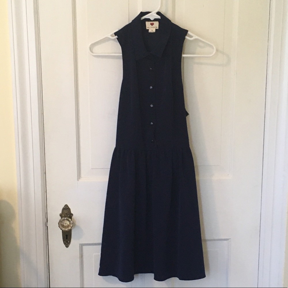 One Clothing - navy, sleeveless, short dress